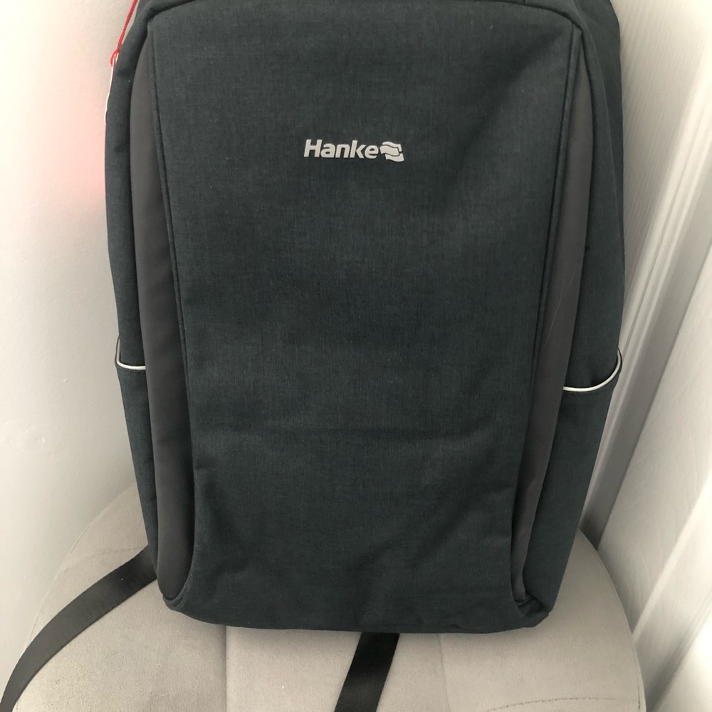 HANKE Black AntiTheft Travel laptop backpack